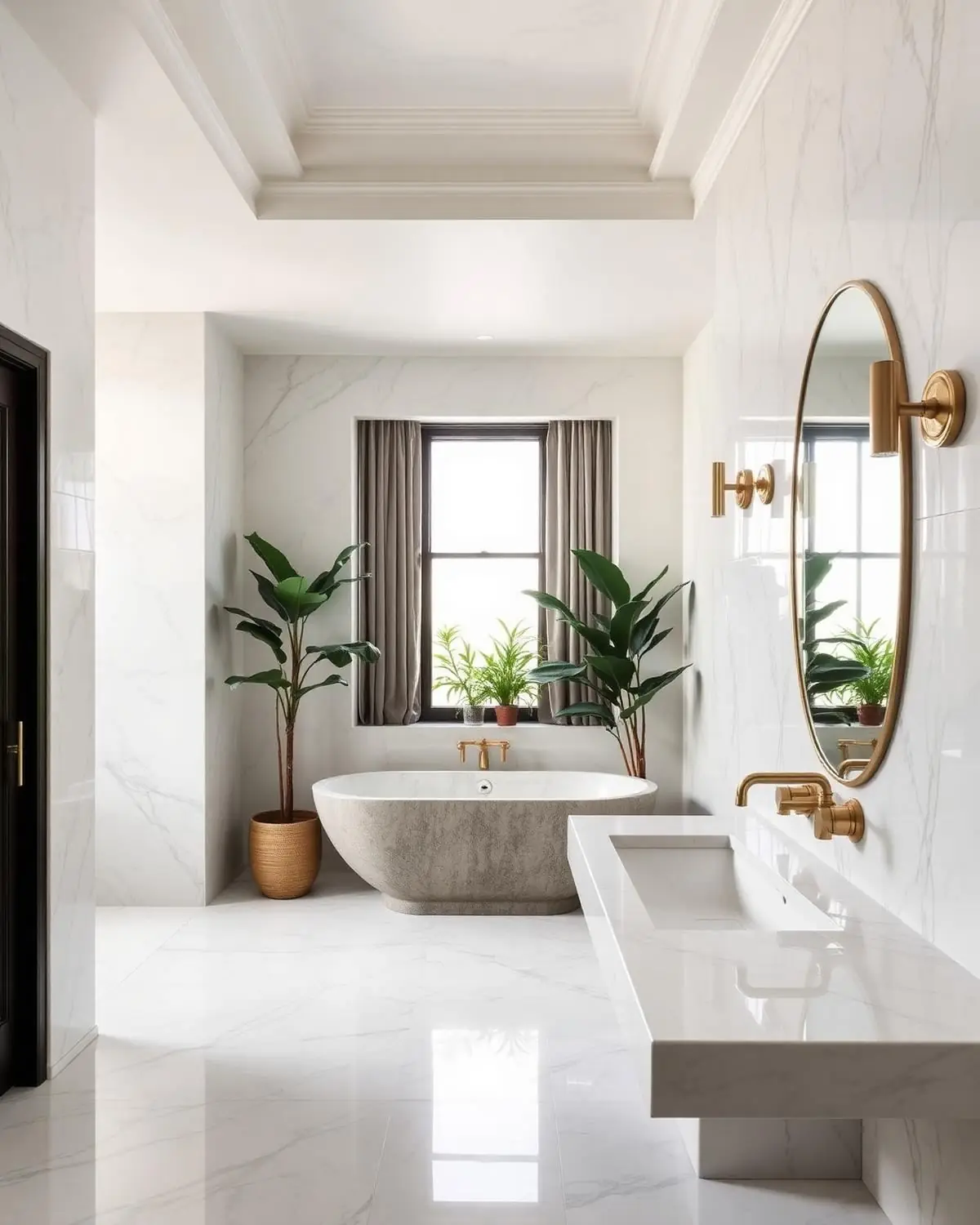 The Brighton ensuite — Master ensuite + WIR